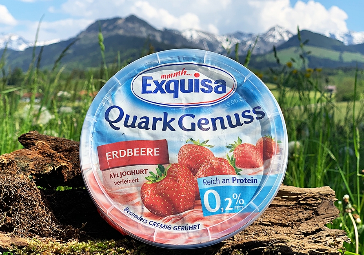 Exquisa Quark  Erdbeer Geschmack