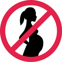 Logo: Für Schwangere nicht geeignet