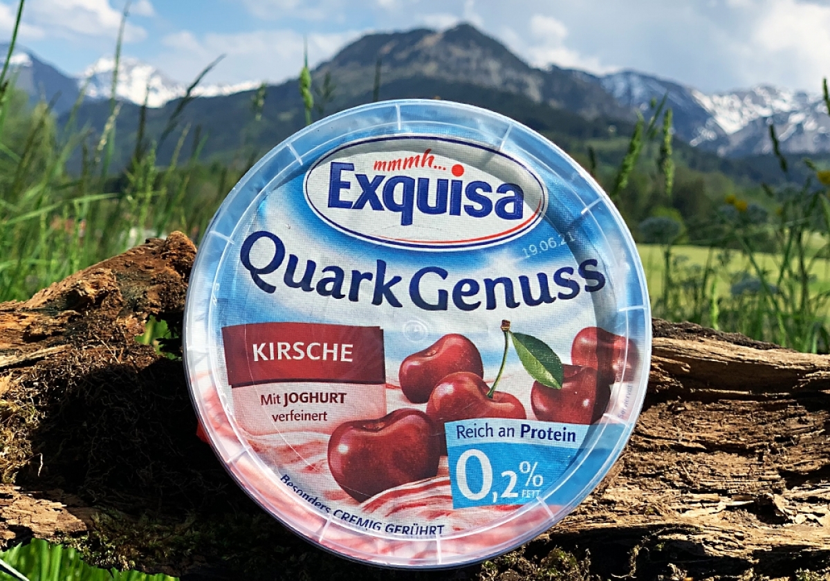 Exquisa Quark Genuss Kirsch Geschmack